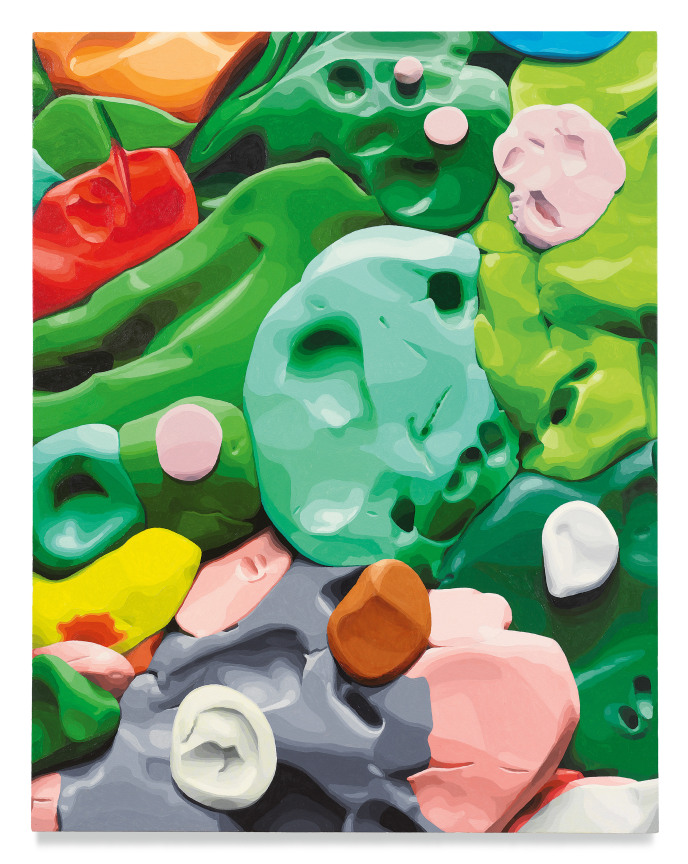 Untitled, 2022, Oil on canvas, 46 x 36 inches, 116.8 x 91.4 cm, MMG#34482