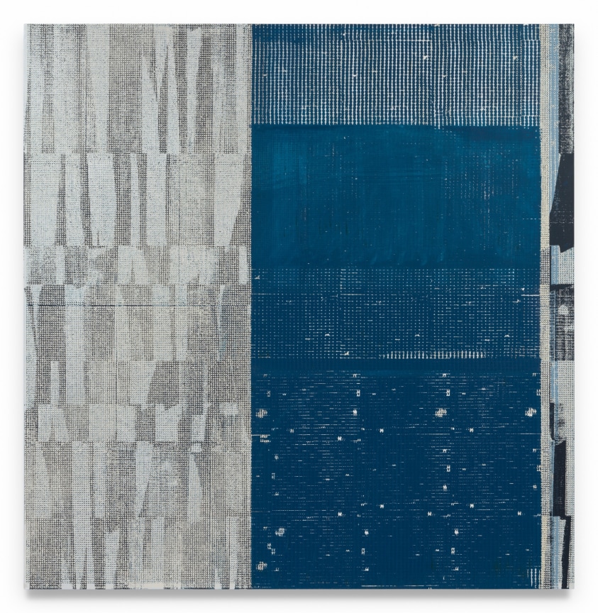 Aggregate 15 (Night Mass), 2025, Oil and acrylic on canvas over panel, 80 x 78 inches, 203.2 x 198.1 cm, MMG#37666