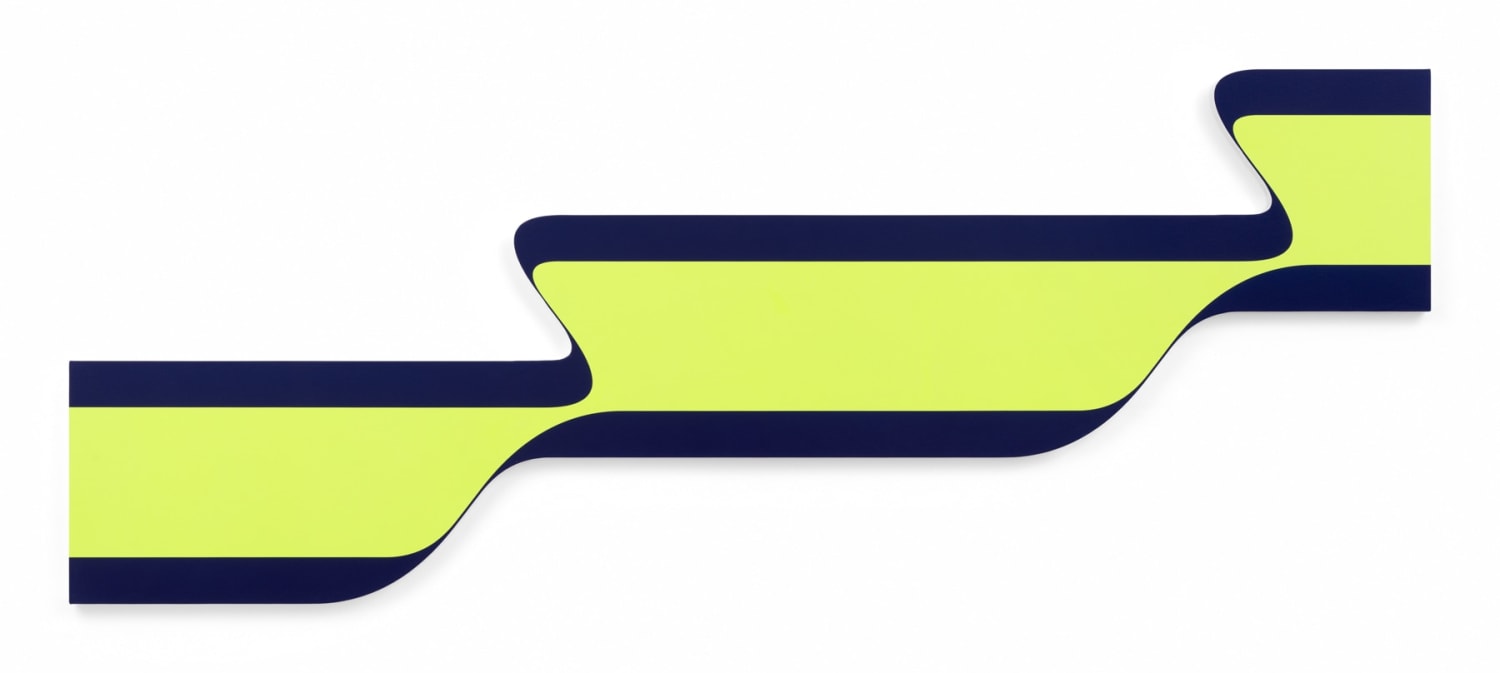 Run Slowly, 2024, Acrylic on canvas, 32 1/2 x 83 inches, 82.5 x 210.8 cm, MMG#37492