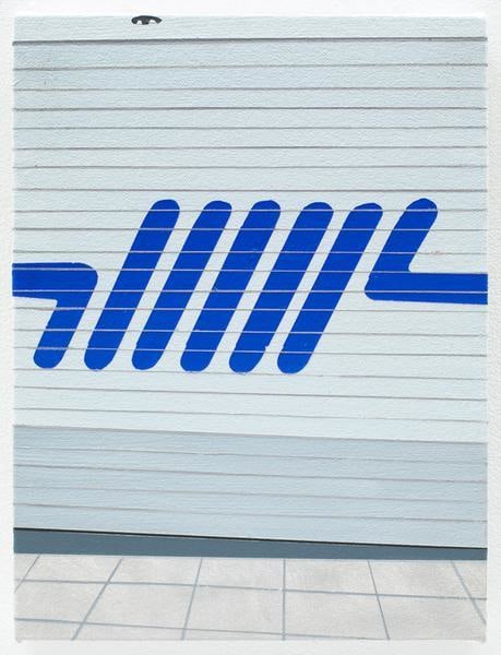 Underground Gate, 2016, Acrylic on canvas, 12 x 9 inches, 30.5 x 22.9 cm, AMY#28135