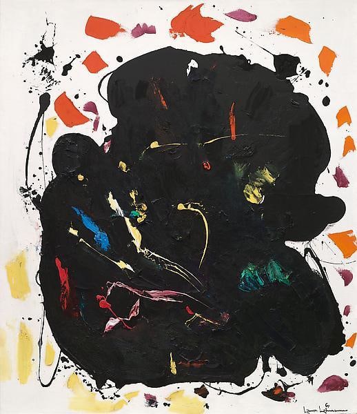 &quot;Black Diamond,&quot; 1961, Oil on canvas, 60 x 52 inches, 152.4 x 132 cm, A/Y#1475