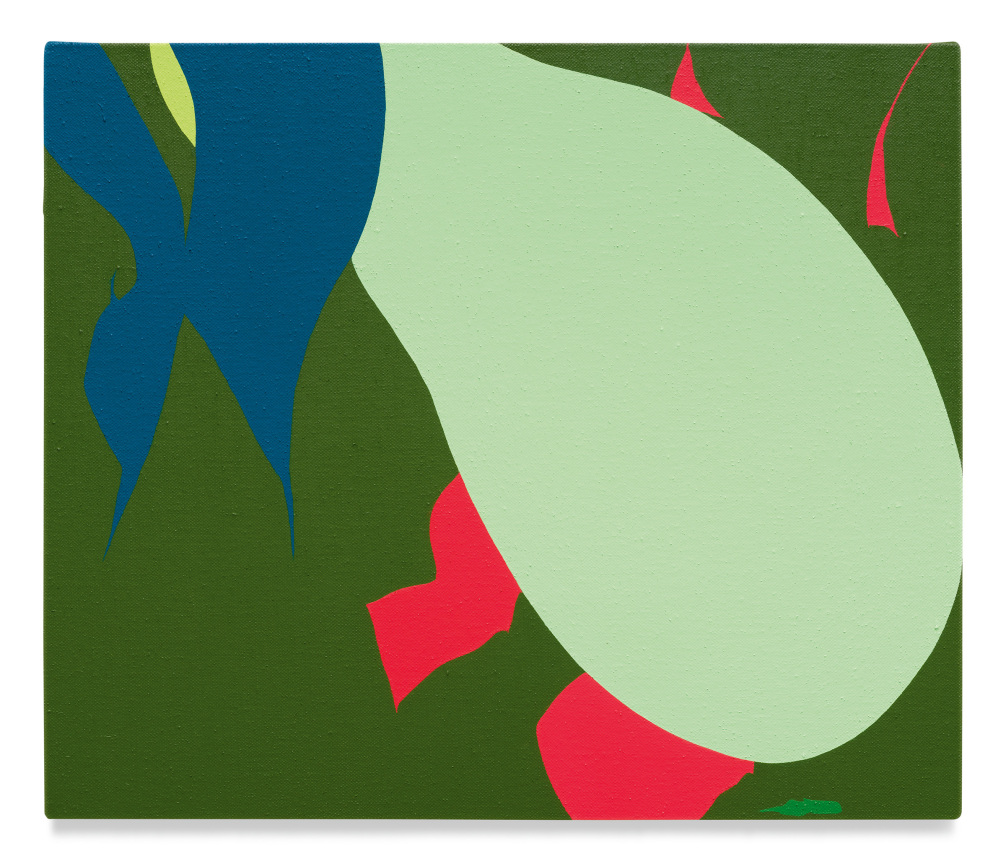 Reel, 2022, Oil on linen blend, 17 x 20 inches, 43.2 x 50.8 cm, MMG#34068