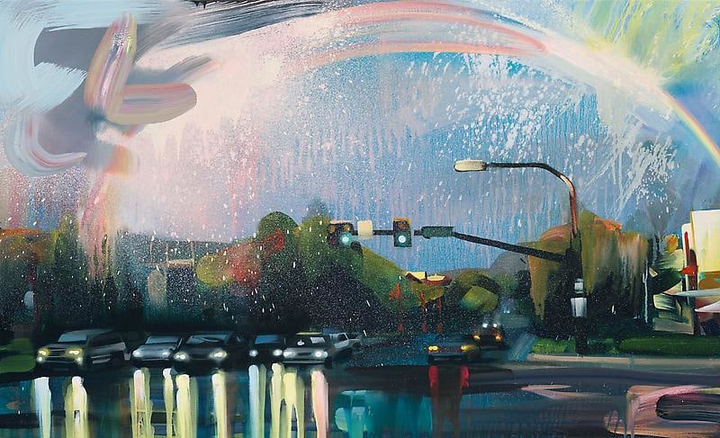 &quot;Bow 6,&quot; 2011, Oil on canvas, 29 x 48 inches, 73.7 x 121.9 cm, A/Y#19944