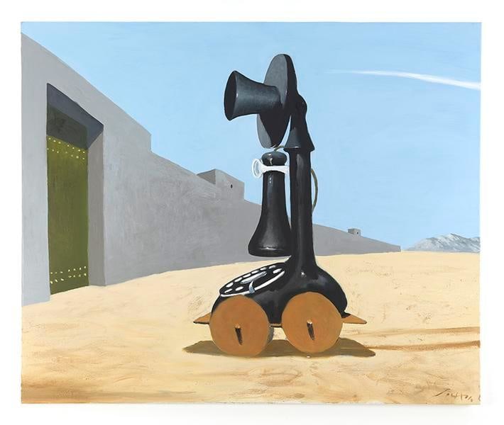 At the Gates of Troy, 2014, Oil on canvas, 60 x 72 inches, 152.4 x 182.9 cm, AMY#22693