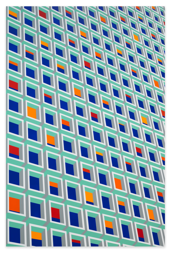 Color Study #17, 2022, Acrylic on dibond, 60 x 40 inches, 152.4 x 101.6 cm, MMG#35034