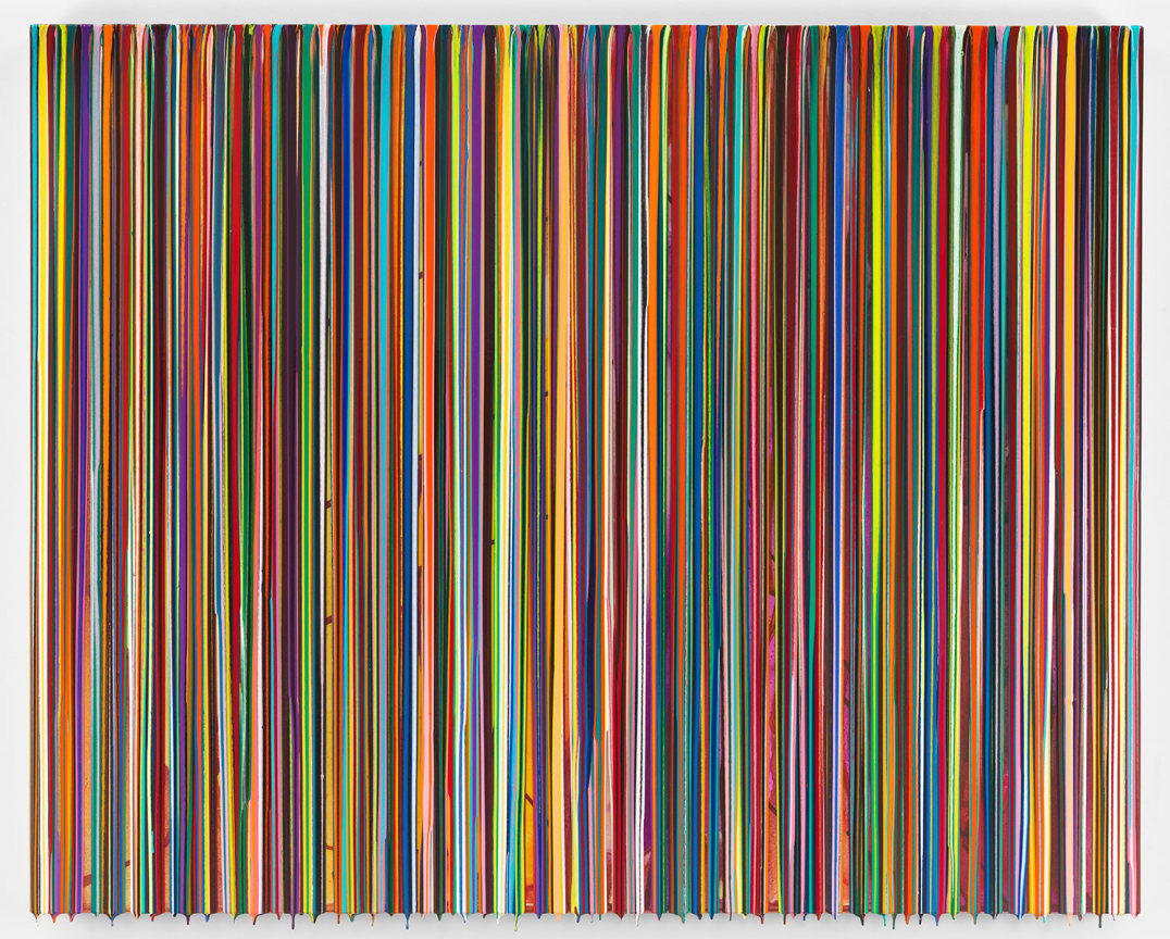 IWILLTAKECAREOFYOU, 2015, Epoxy resin and pigments on wood, 48 x 60 inches. 121.9 x 152.4 cm, AMY#28085