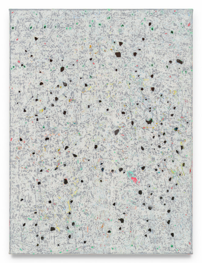 spiritual travelers, hu-man, move mee, 2019-2024, Oil, house paint, and spray paint on canvas, 48 x 36 inches, 121.9 x 91.4 cm, MMG#36821