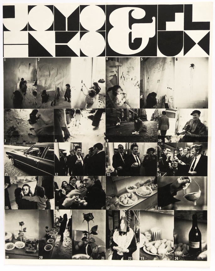 Yoko Ono and John Lennon, V TRE Fluxus Newspaper, No. 8 (9). John Yoko &amp; Flux