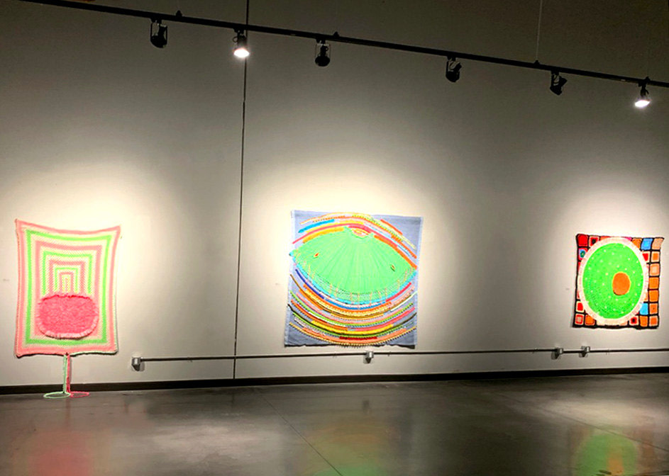 Installation view Clockwise