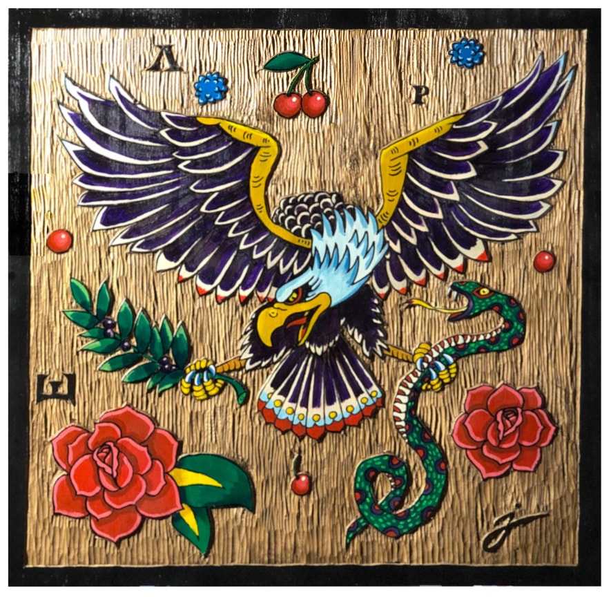 John Lanzador Tattoo Flash: Rebirth, 2017