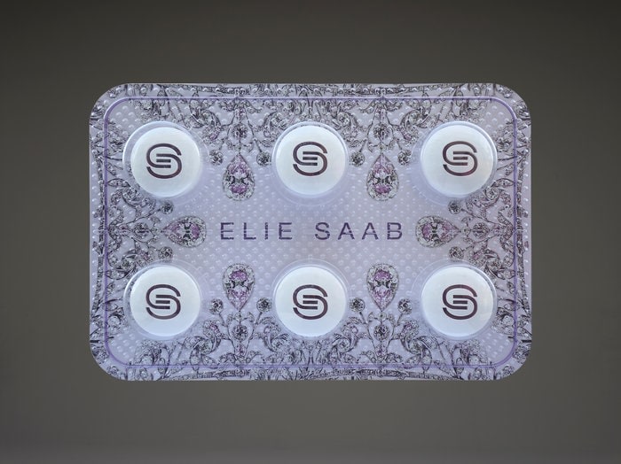 Designer Drugs - Elie Saab , UV cast resin 