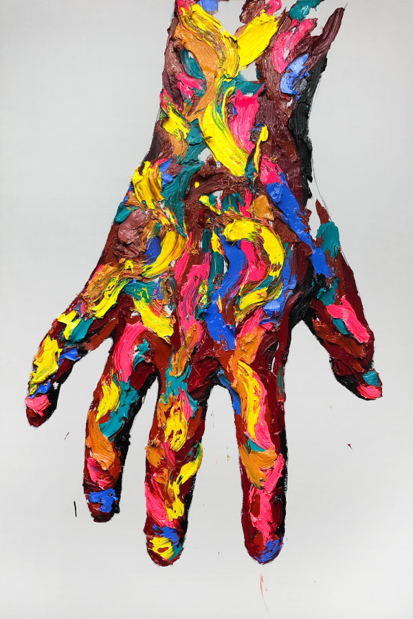 KwangHo Shin, Untitled [19p04], 2020,, Oil on canvas, 76.4 x 51.2 in |194 x 130 cm