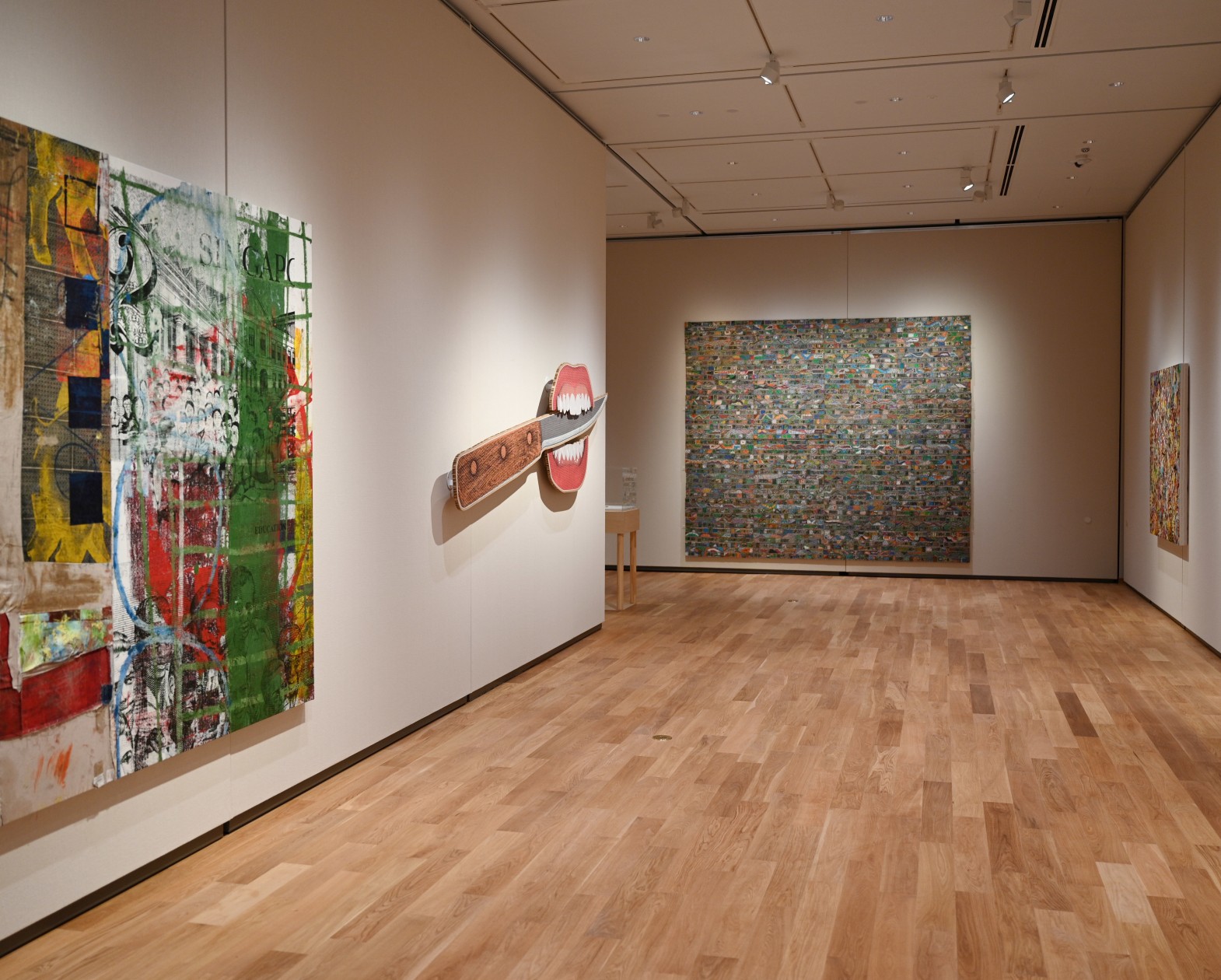 Elias Sime at the Akita Senshu Museum of Art