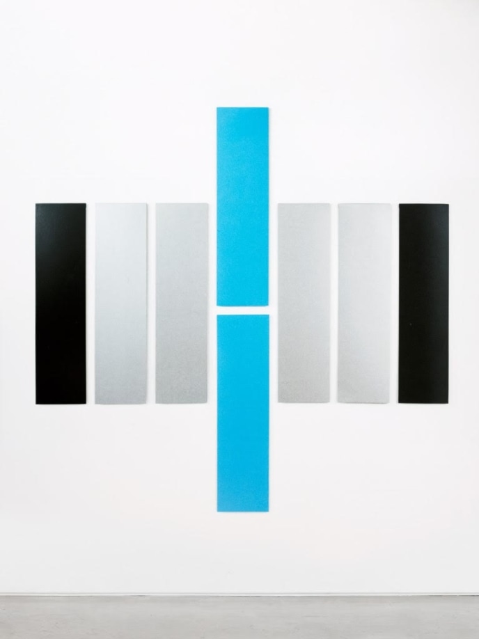 Don Dudley, &quot;Untitled (Aluminum&nbsp;Module)&quot;, 1973.&nbsp;Acrylic lacquer on aluminum.&nbsp;