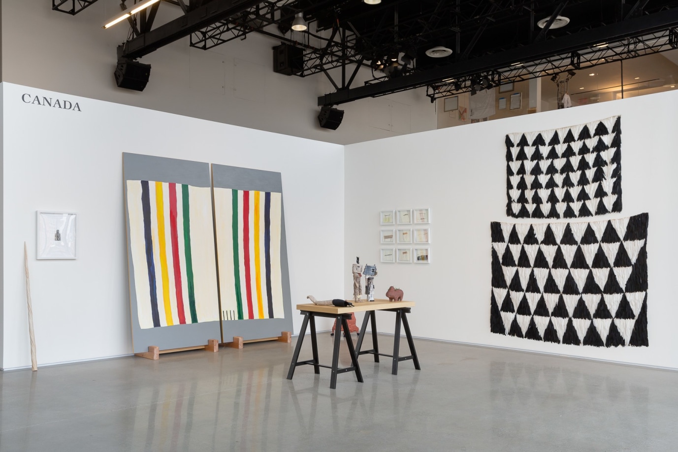 CANADA&rsquo;s group presentation&nbsp;at the seventh edition of Independent New York in 2016. Photographer: Etienne Frossard.