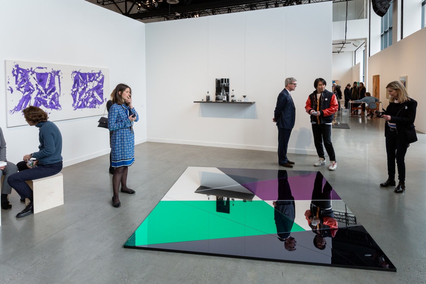 Exhibition view of Timothy Taylor at Independent New York, 2018.&nbsp;