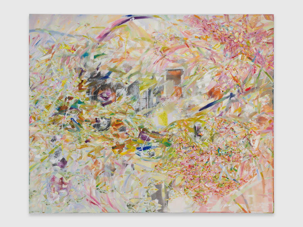Yun-Ju Tsai, Icarus, 2023, oil on canvas, 47 1/4 &times; 63 in / 120 &times; 160 cm, courtesy of the artist and Tara Downs, New York.
