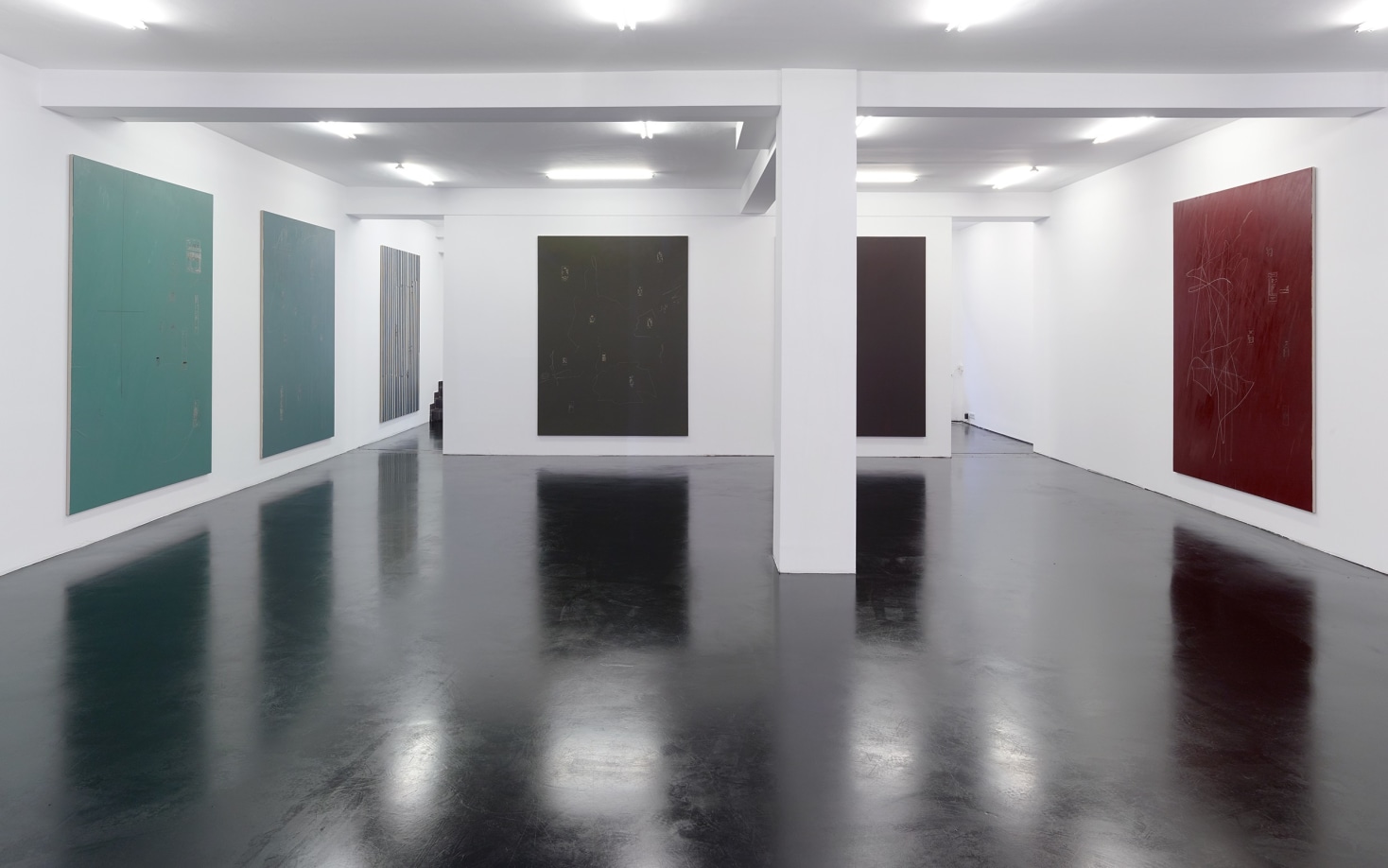 Egan Franz. Not Yet No Longer. Installation View Galerie Nagel Draxler Cologne 2018. photo credit: Simon Vogel