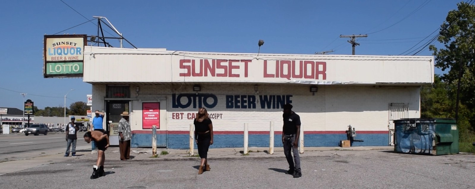 Maya Stovall, Liquor Store Theatre, vol. 4 no. 7, 2017 (still) HD video, color, stereo surround sound; 16:13 min. Courtesy of the artist and Reyes | Finn, Detroit.