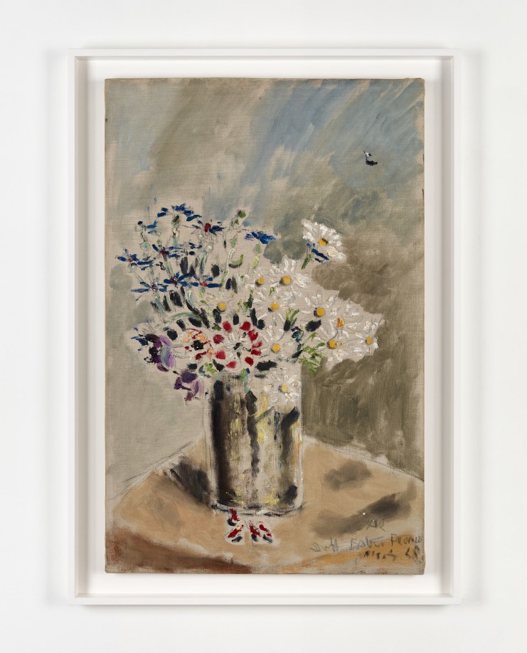 Filippo de Pisis, Vaso dei fiori, 1948, oil on canvas, 70 x 45 cm, courtesy Filippo de Pisis Estate and P420, Bologna