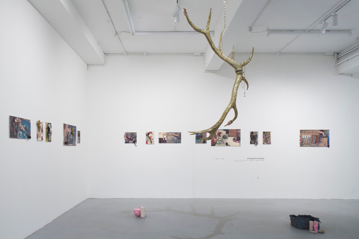 Blue Lights in the Basement, NıCOLETTı, London, 2022. Courtesy of the artist, Air de Paris, Romainville | Greater Paris and Nicoletti, London. Photo by David Barreiro
