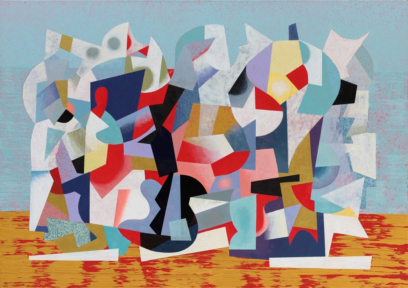 Douglas Coupland, Cranberry Iceberg, 2024, courtesy of Daniel Faria Gallery, Toronto