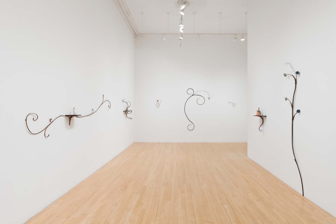 Installation View of Mary Carlson: Garden at Kerry Schuss, courtesy of Kerry Schuss Gallery, New York and Independent