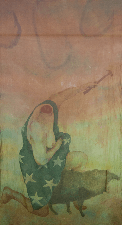 Ada M. Patterson, The hammeress in a state of disgrace (4), 2024,&nbsp;courtesy of Copperfield, London