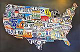 The Original License Plate Art 48 States ©1996