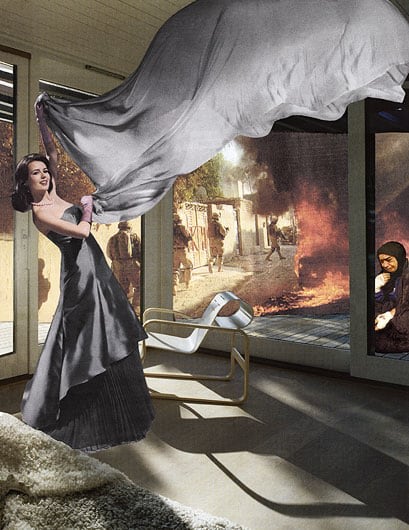 MARTHA ROSLER The Gray Drape