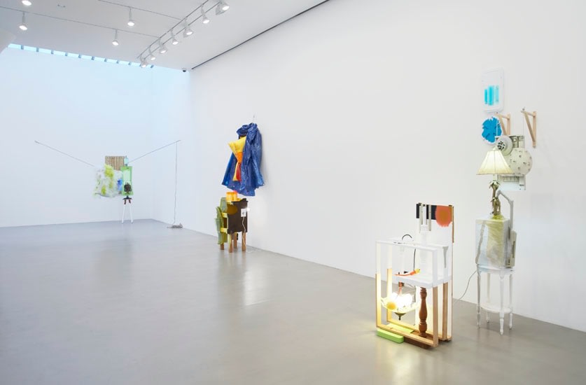 JESSICA STOCKHOLDER Installation view at Mitchell-Innes & Nash, NY, 2006