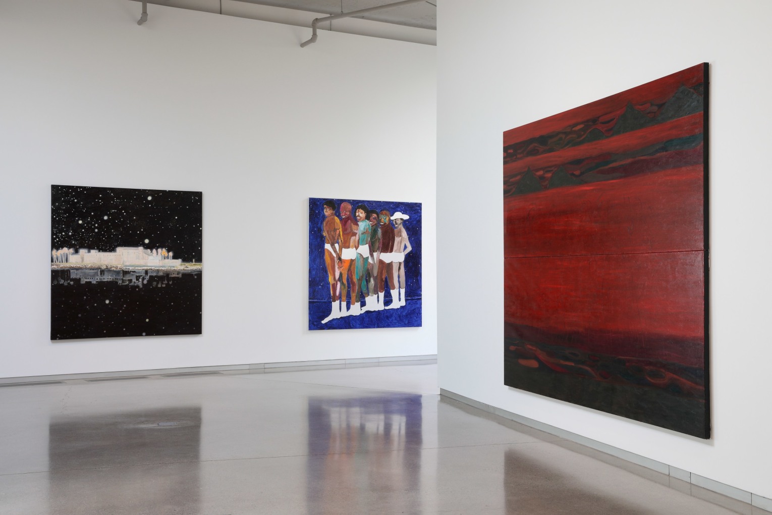 Gideon Appah Installation view of&nbsp;Forgotten, Nudes, Landscapes&nbsp;at&nbsp;Institute for Contemporary Art at VCU in Richmond, VA, 2022