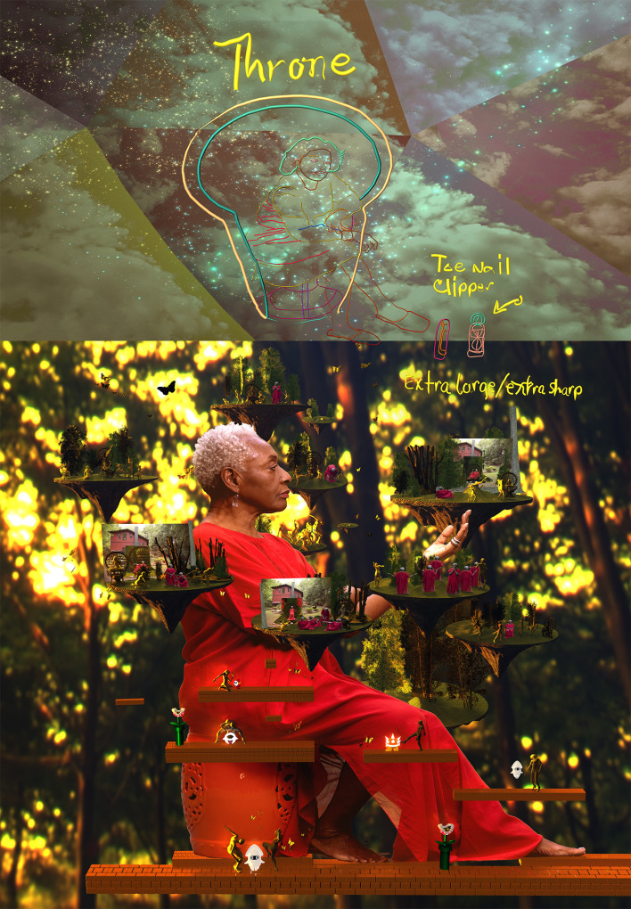 JACOLBY SATTERWHITE Pygmalion's Throne 2020