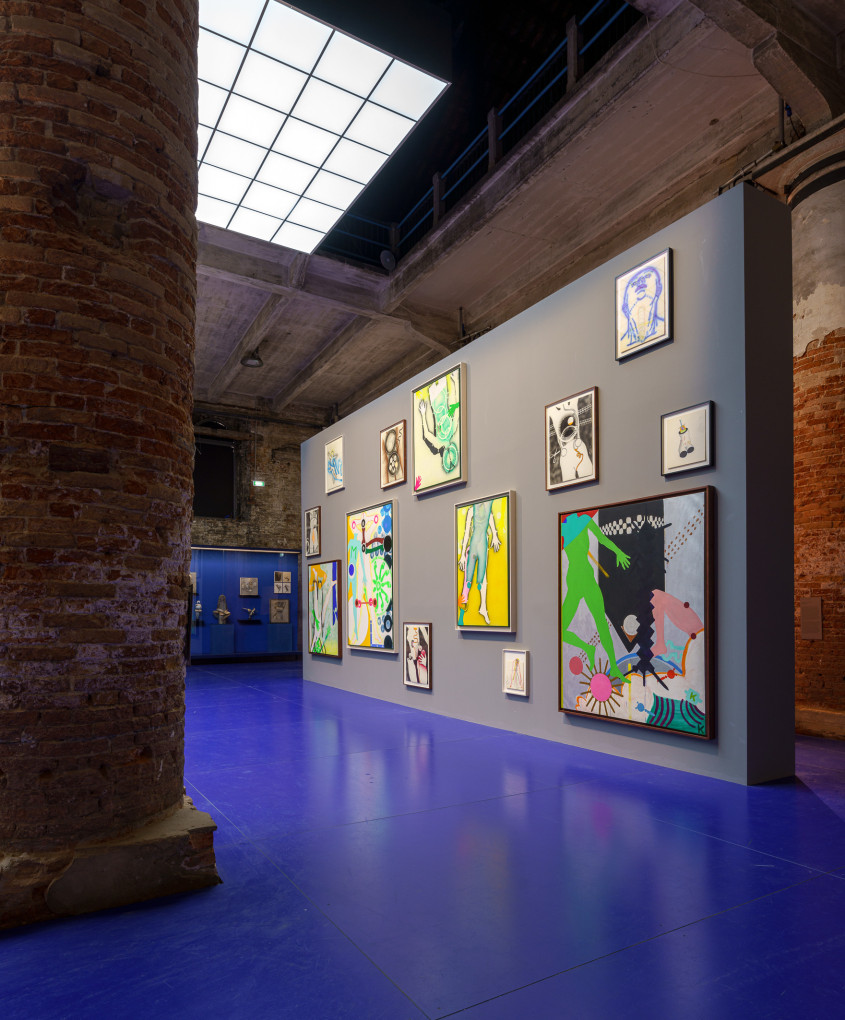 Installation view of Kiki Kogelnik in The Milk of Dreams at The 59th International Art Exhibition of La Biennale di Venezia, Venice, Italy, 2022