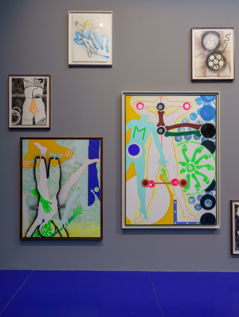 Installation view of Kiki Kogelnik in The Milk of Dreams at The 59th International Art Exhibition of La Biennale di Venezia, Venice, Italy, 2022