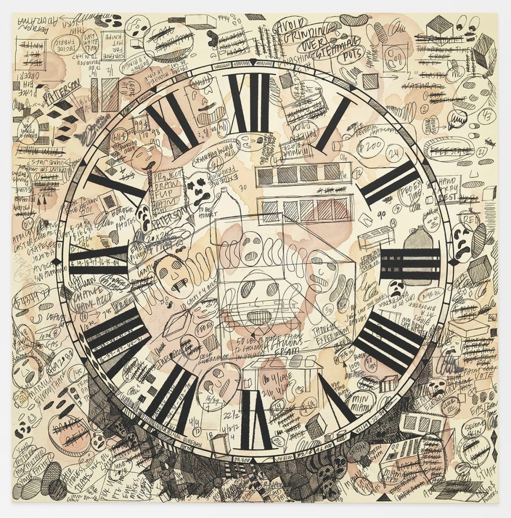 AMANDA ROSS-HO Untitled Timepiece (AVOID GRINDING OVER STEAMING POTS)