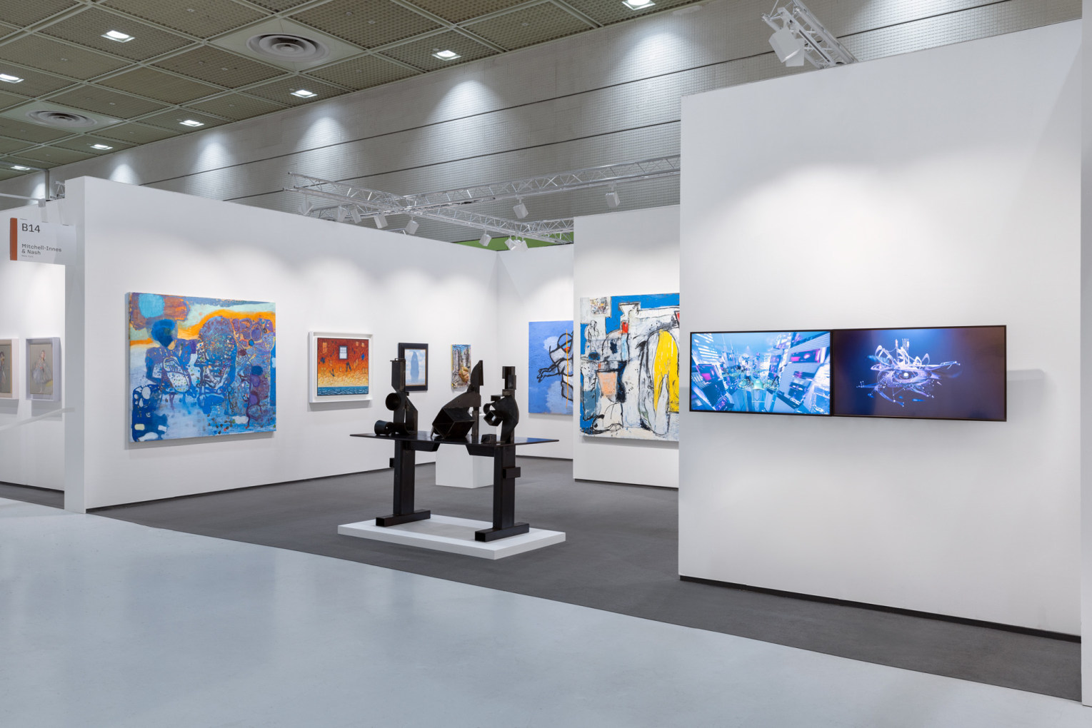 Installation view of Mitchell-Innes &amp;amp; Nash at Frieze Seoul, Korea, 2023