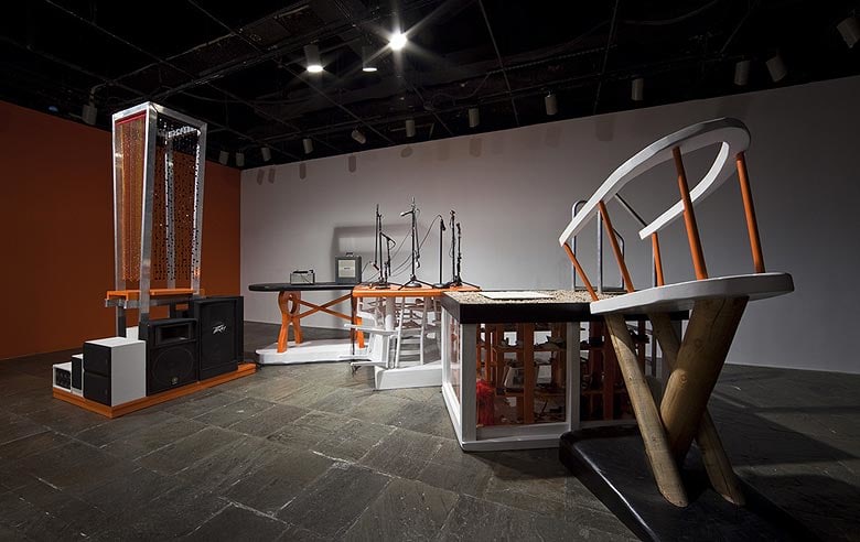 Installation view of 2010, the Whitney Biennial (Whitney Museum of