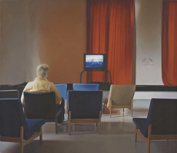 PAUL WINSTANLEY &quot;Man Watching TV 5&quot;, 2003