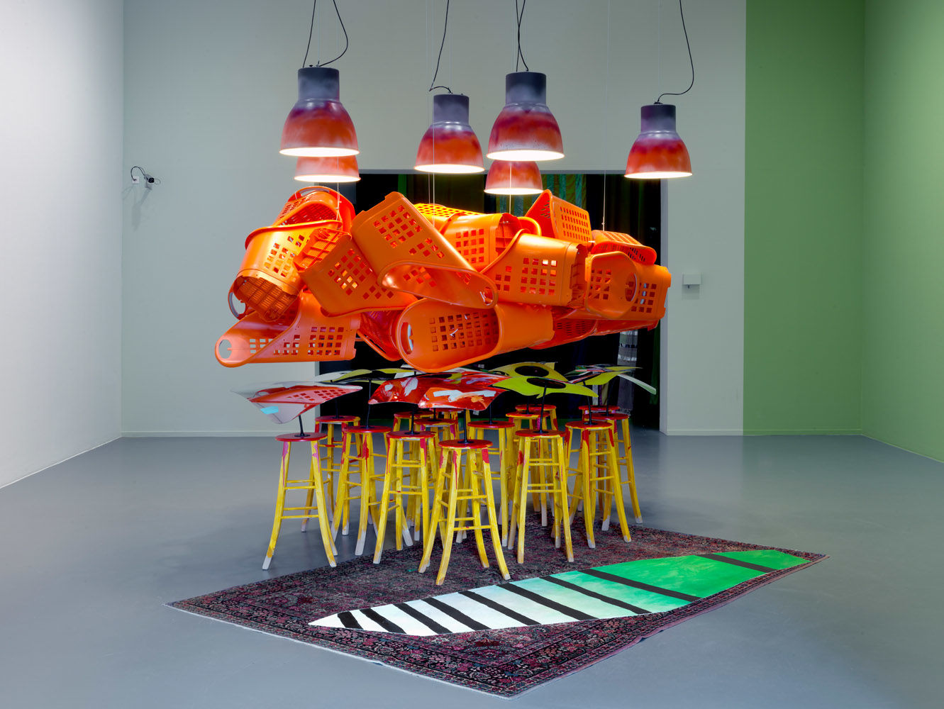 JESSICA STOCKHOLDER Lay of the Land [JS 609] 2014