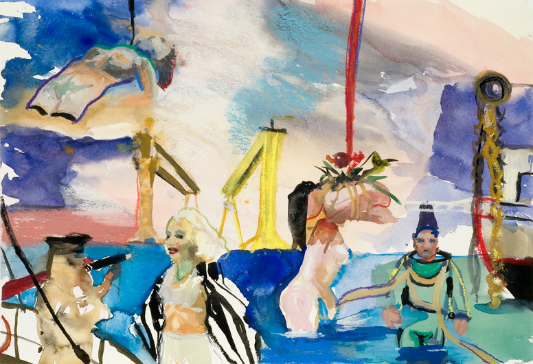 NATALIE FRANK Study for Airlift