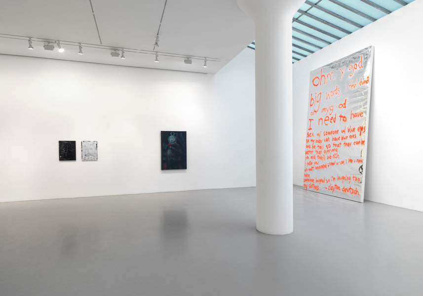 December Installation view at Mitchell-Innes & Nash, NY, 2012