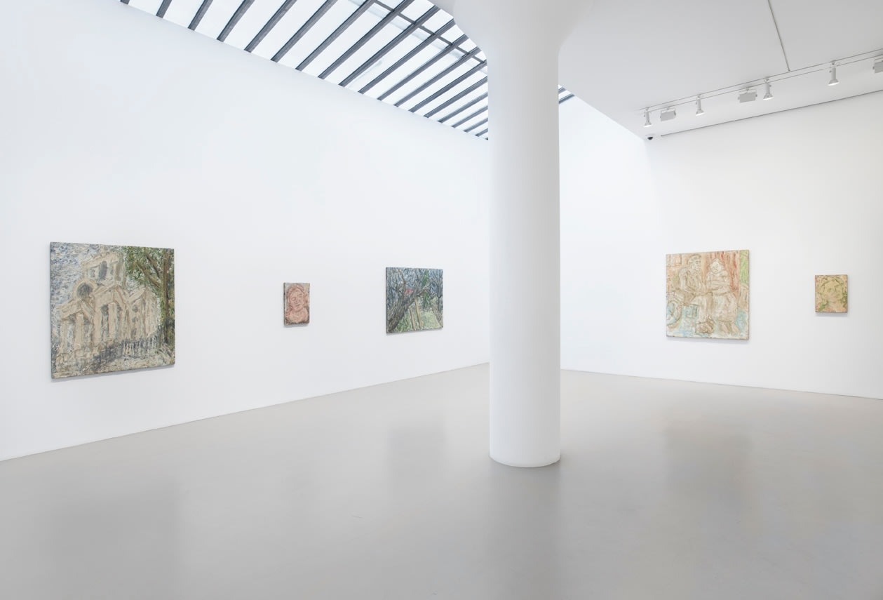 LEON KOSSOFF Installation view at Mitchell-Innes & Nash, NY, 2011