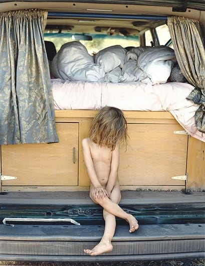 JUSTINE KURLAND Casper on the Back Porch