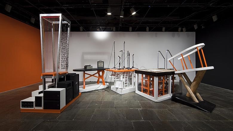 Installation view of 2010, the Whitney Biennial (Whitney Museum of