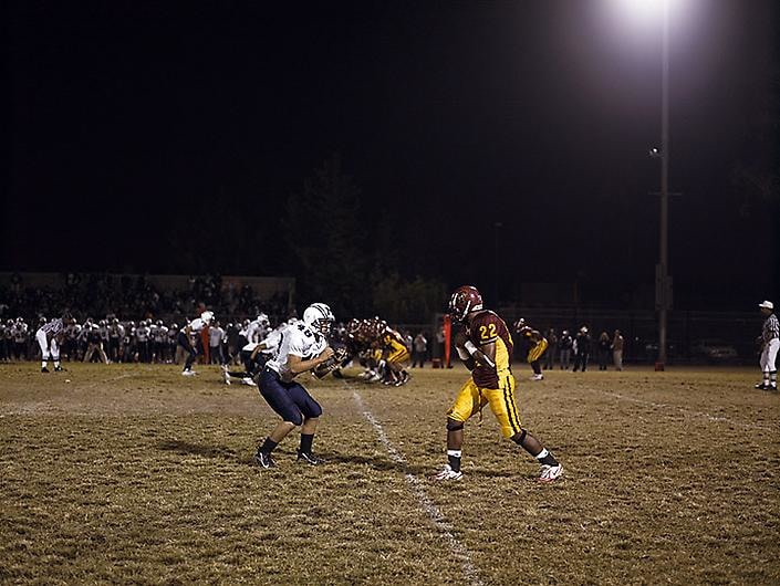 CATHERINE OPIE Football Landscape #1 (Fairfax vs. Marshall, Los Angeles, CA)