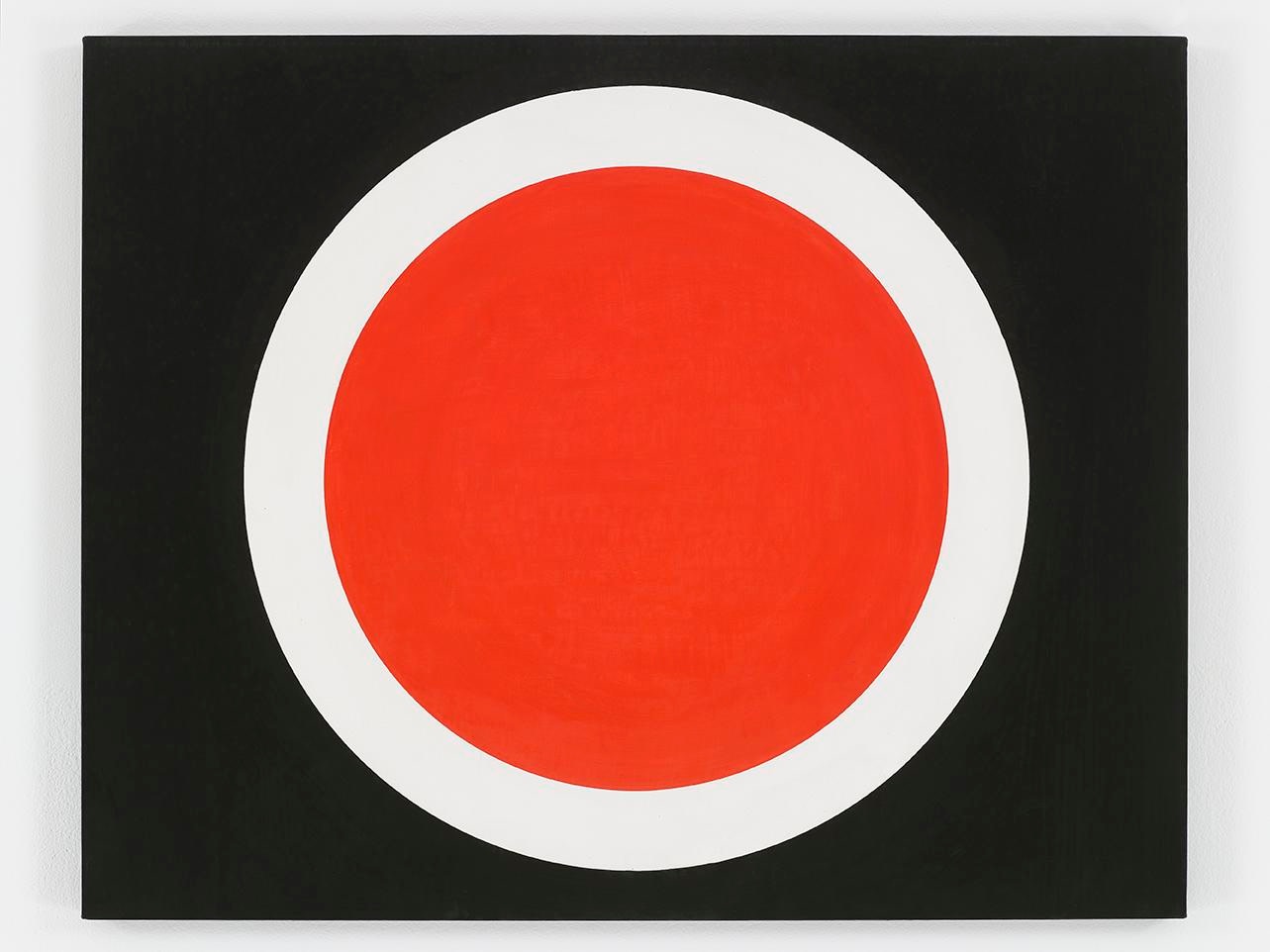 ALEXANDER LIBERMAN Black and Red Circle