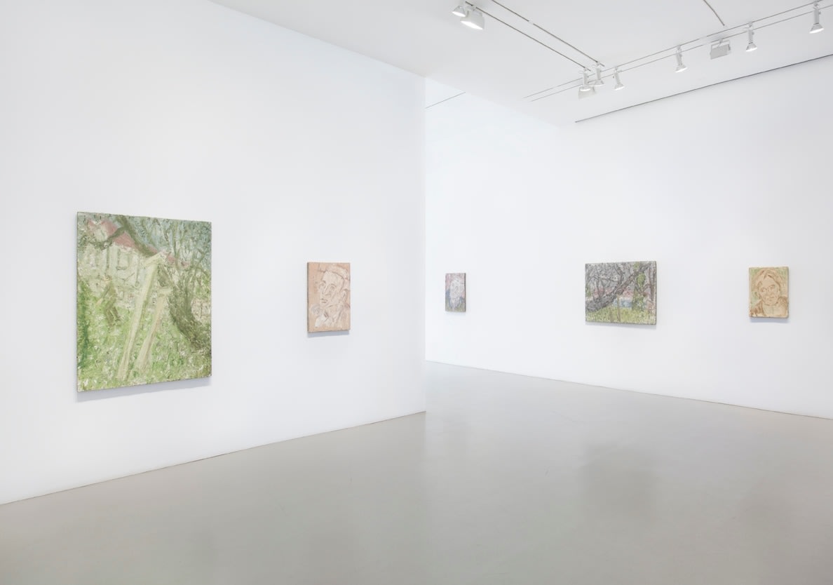 LEON KOSSOFF Installation view at Mitchell-Innes & Nash, NY, 2011