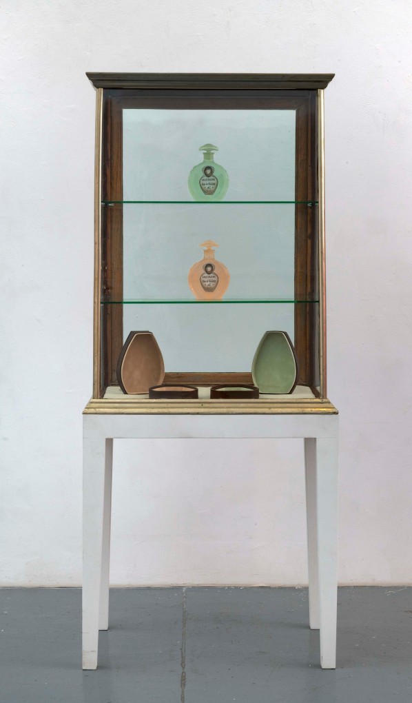 ANNETTE LEMIEUX, Belle Haleine (Peach and Green)