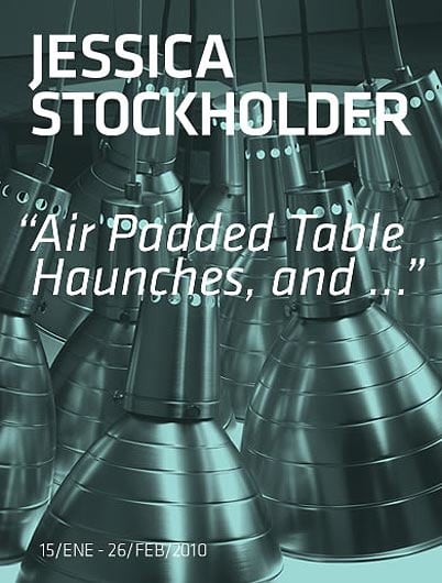 Jessica Stockholder at Carreras Mugica